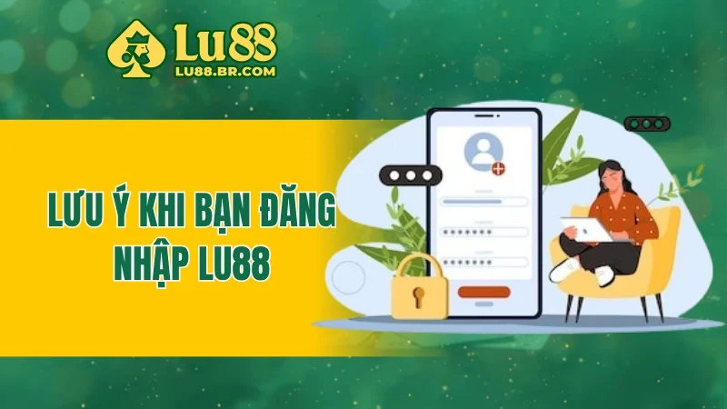 Lưu ý khi bạn đăng nhập Lu88